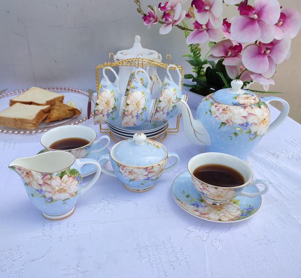 European style Bone china coffee tea set