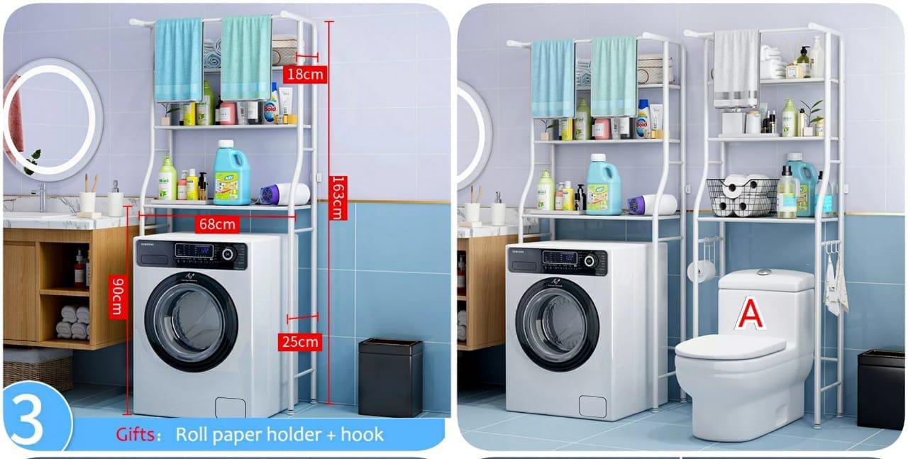New upgraded Washing machine toilet stand organiser